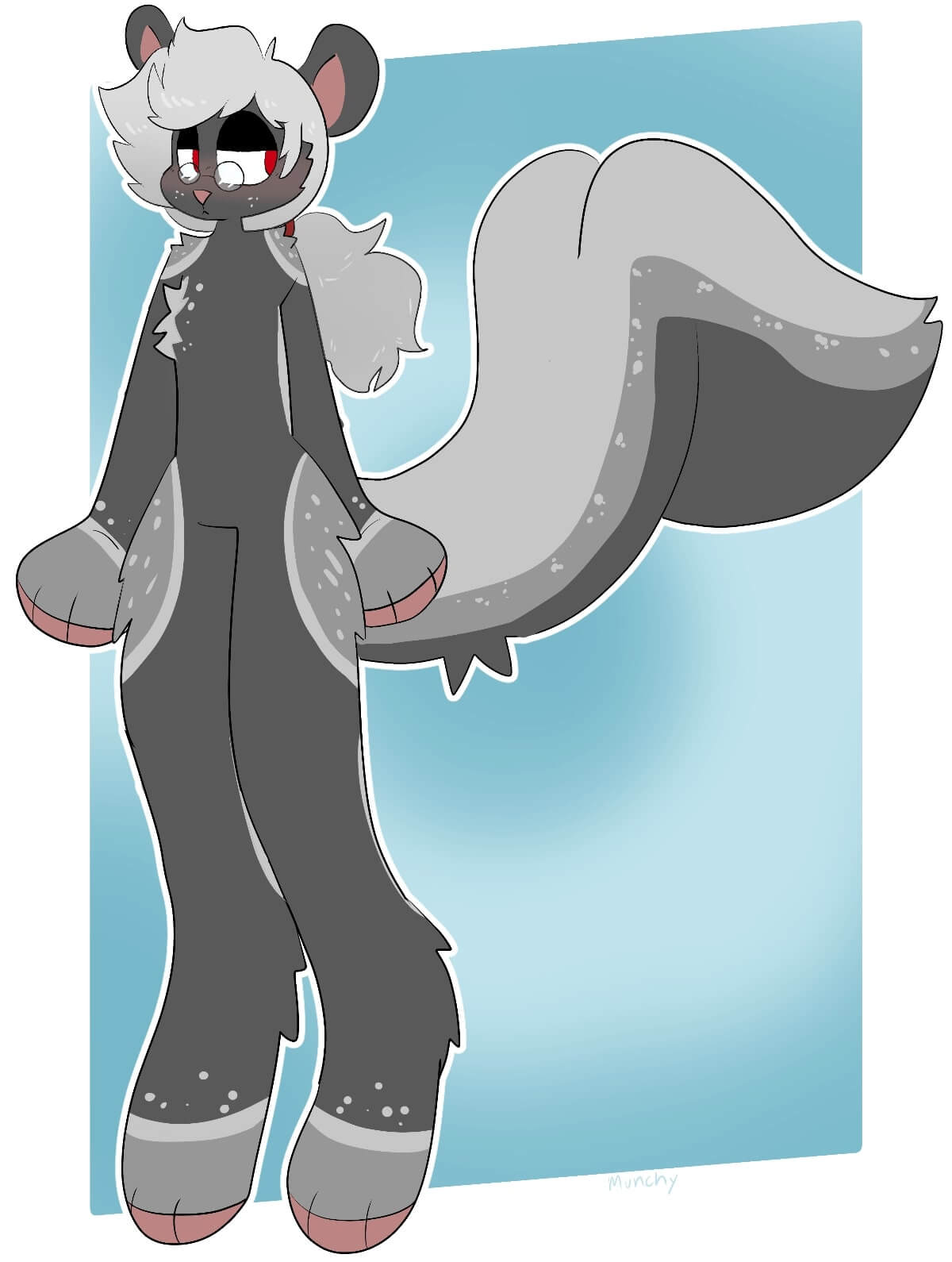 A spotted skunk boy.