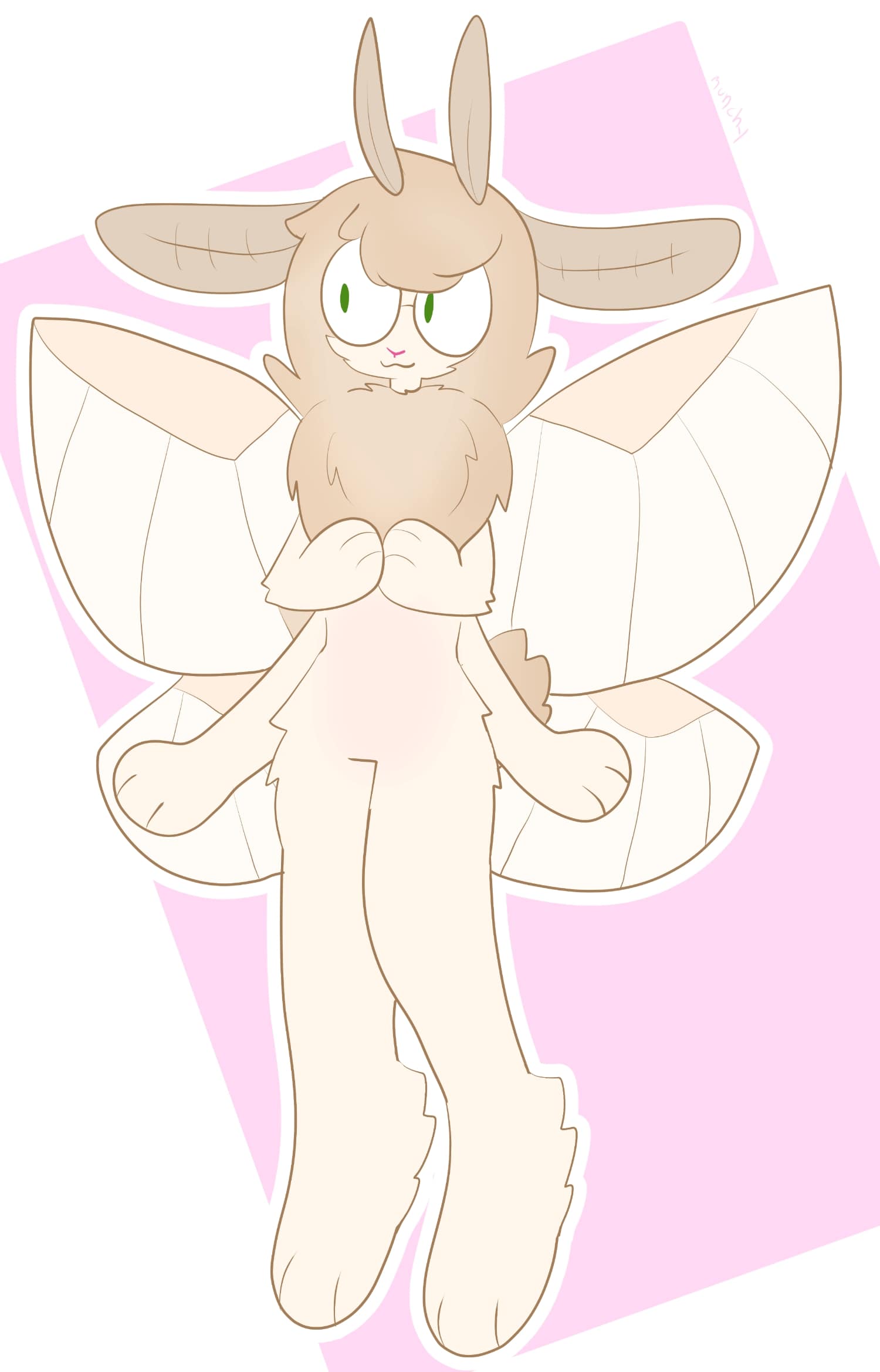 A rabbit moth hybrid